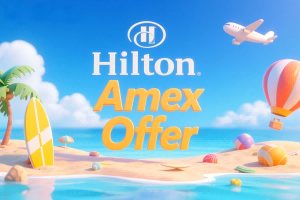 Hilton顶奢酒店大礼包：消费$1000返$200 （~25年底）